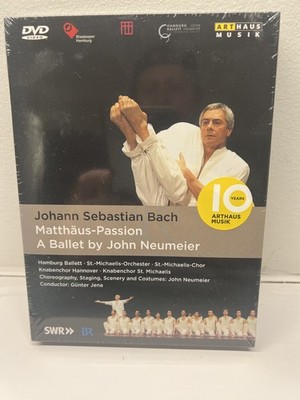 Matthaus Passion: Ballet By John Neumeier 3 dvd set NEW Bach 2005 Baden Hamburg