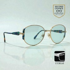 Maurice St Michel Vintage Italian Sunglasses-New Solid Aqua Custom Tinted Lenses