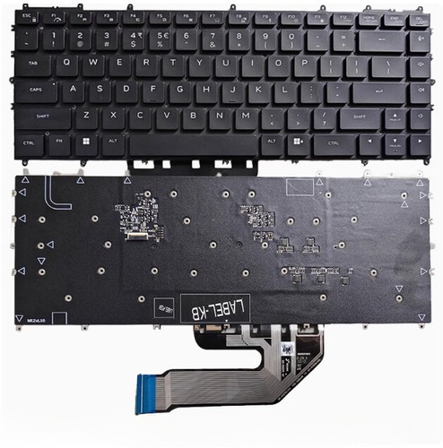 Ordinateur portable Dell Alienware X17 R1 R2 par touche RGB rétroéclairé clavier américain 0042T2 05C5XP - Photo 3/4