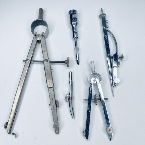 Vintage Technical Drawing Instruments HAFF Germany JK Kern Compass SOLD