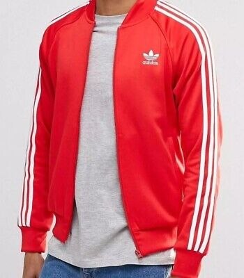 NEW MENS ADIDAS ORIGINALS SUPERSTAR TREFOIL JACKET ~SIZE 2XL NEW MENS ADIDAS ORIGINALS SUPERSTAR TREFOIL JACKET ~SIZE 2XL