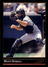 1992 Leaf BLACK GOLD #102 Matt Nokes NEW YORK YANKEES