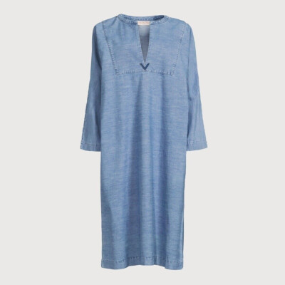 valentino denim dress Denim shirtdress in blue - Valentino