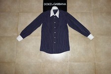 Dolce&Gabbana Black Label Shirt Camicia 39(15 1/2) Made in Italy 100% Auth. 450€