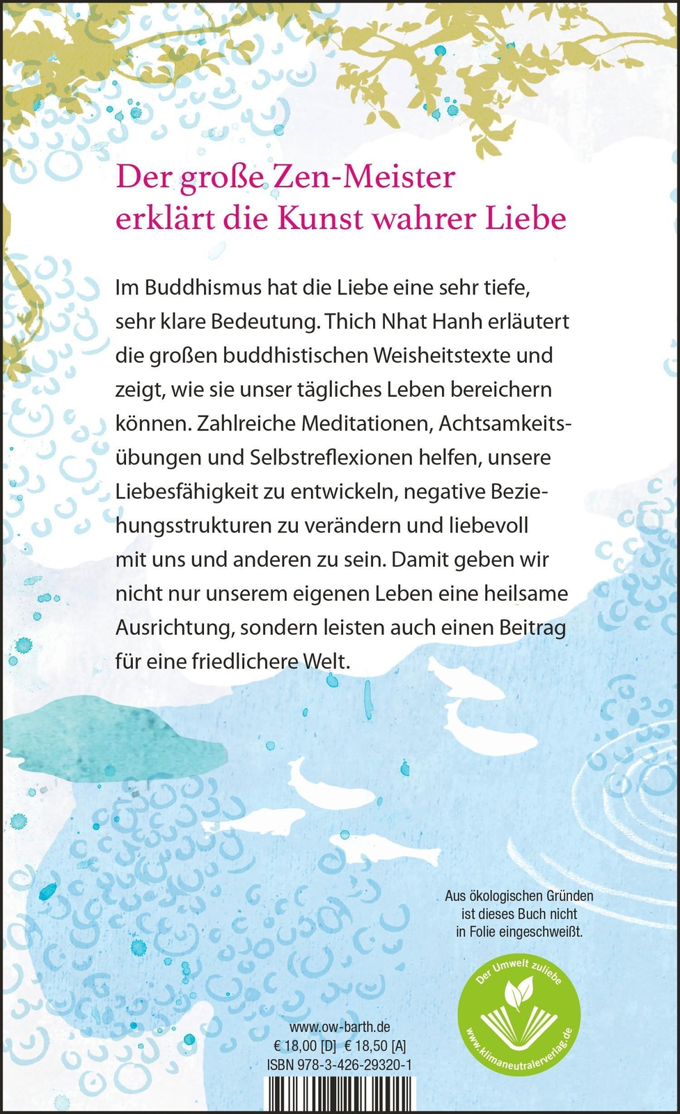 Thumbnail - Die Lehre Des Buddha Über Die Liebe | Thich Nhat Hanh | Buch | 208 S.