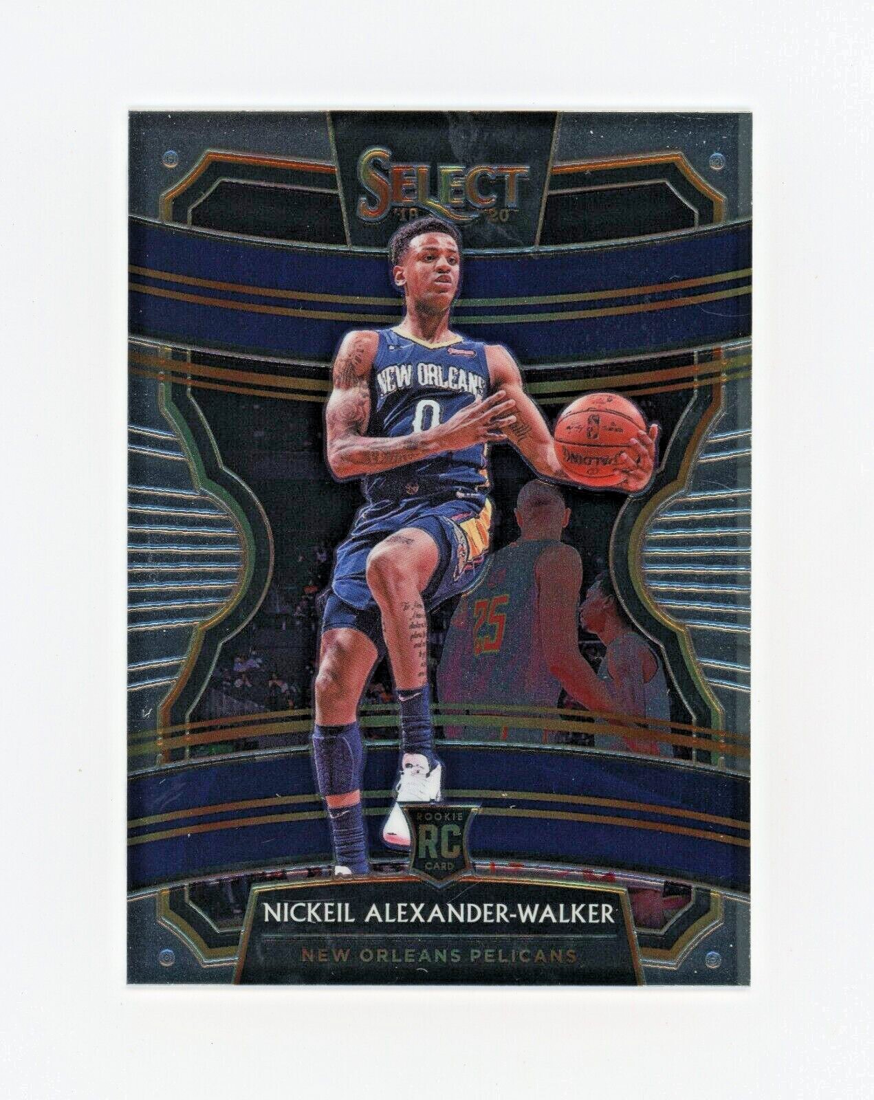 NICKEIL ALEXANDER-WALKER 2019-20 Panini Select Rc #49 New Orleans Pelicans