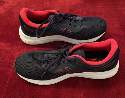 Asics Gel Pulse 11 Mens Size 9.5 Running Shoes Midnight Speed Red 1011A550-401