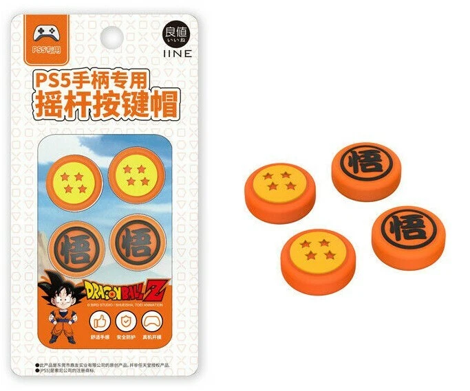Thumb Stick Grip Cap Joy-con Dragon Ball Z For Nintendo Switch NS Lite PS5 - Image 3 of 4