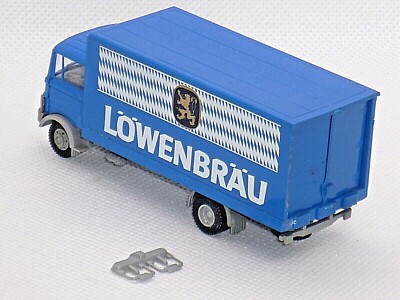 Camion Miniature Publicitaire HO 1/87 CHRISTINEN - Mercedes, Occasion Très Bon état