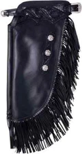 Western Chinks Leather Tooled Chaps for Adults Free Shipping