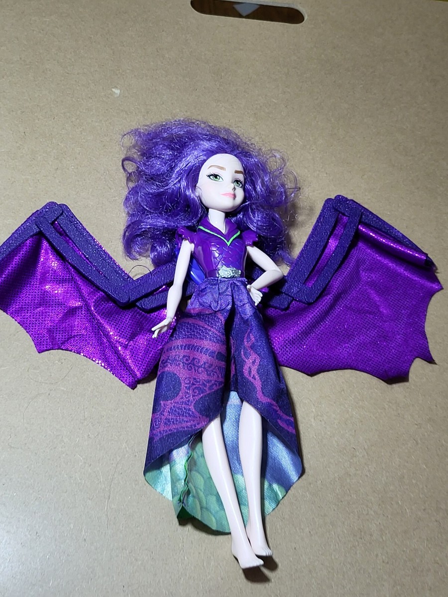 Disney's Descendants Doll 3 Mal Dragon Queen with Expanding Wings