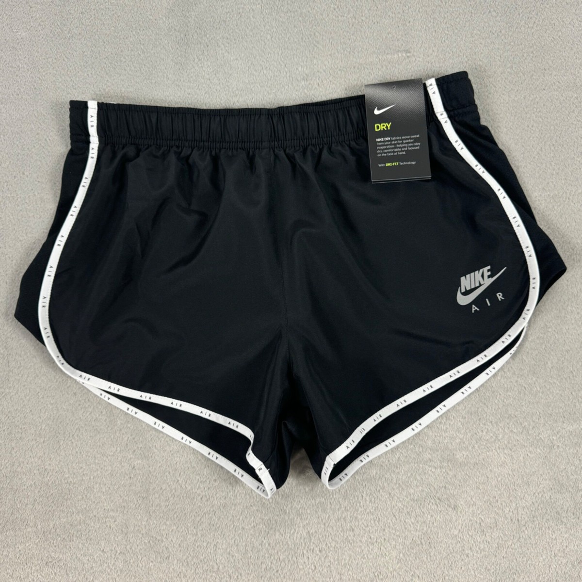 nike air black shorts womens