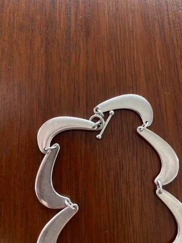 Collana boomerang Georg Jensen anni 60 - Foto 4 di 5