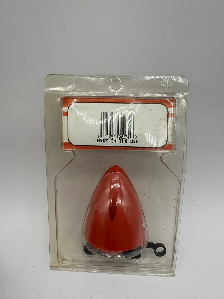 NOS Vintage DU-BRO 2" #274 DIÁMETRO Negro 4 Pin SPINNER Foto 3 de 4