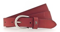 Mustang Female Belt 2.5 W110 GüRtel Red Rot Neu