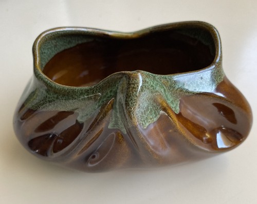 Van Briggle Anna Vase Bowl Lava Drip Glaze Dryden Pottery Colorado Springs - Picture 3 of 19