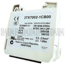 NEW Siemens 3TX7002-1CB00 Auxiliary Contactor 24V