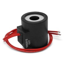 6352012 Solenoid Valve Coil 12V DC 18" Wire Leads Size 10