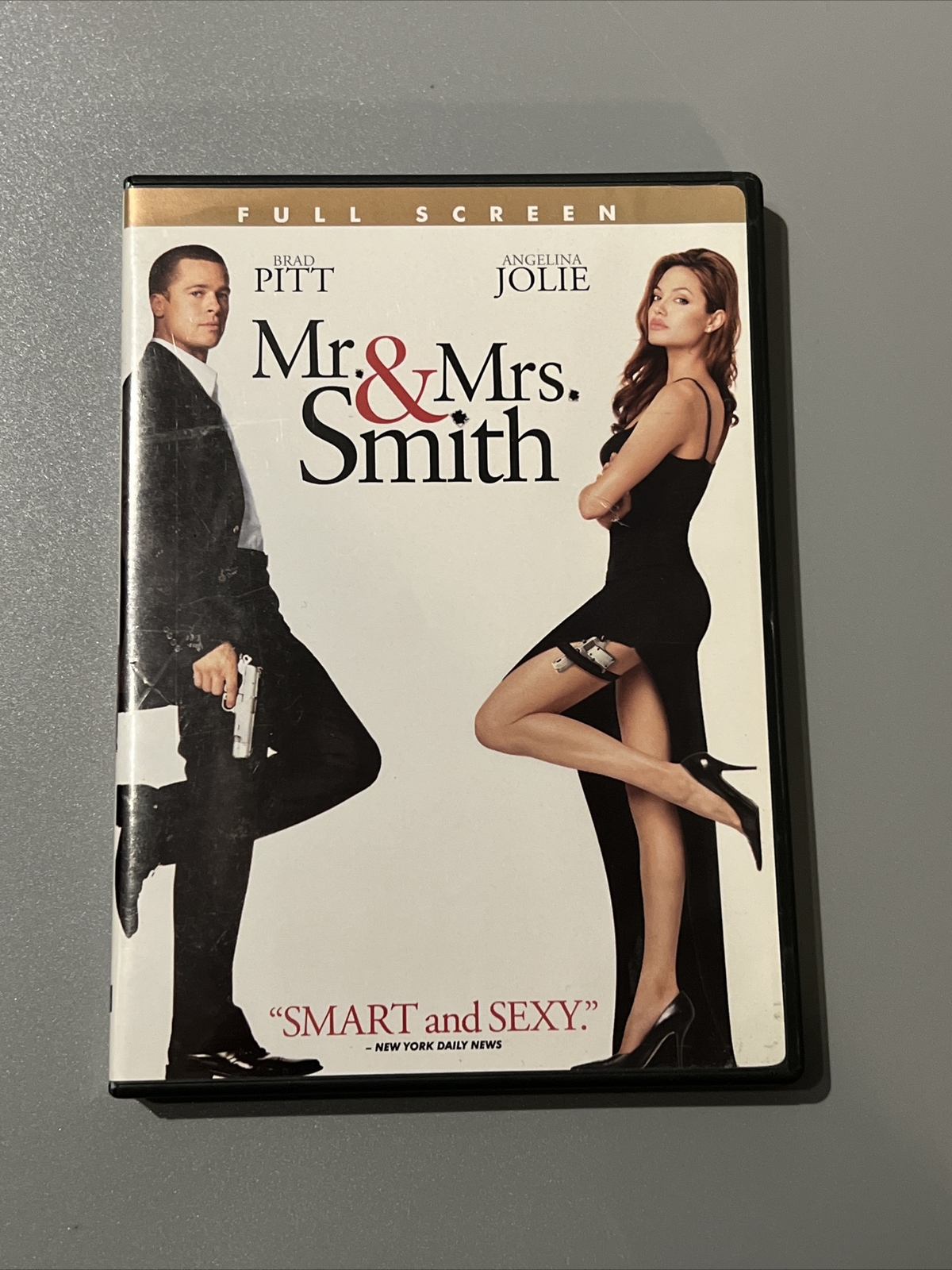 Mr. and Mrs. Smith (DVD, 2005, Full Screen)