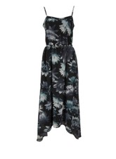 Image of French Connection Floral Belted Asymmetric Maxi Dress