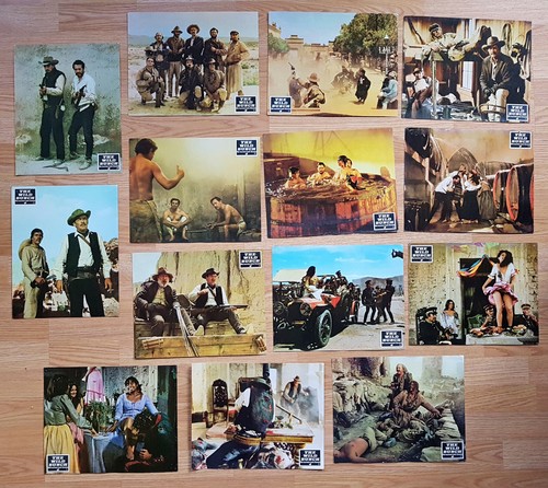 Sam Peckinpah: THE WILD BUNCH 14 vintage German lobby cards 1969 HOLDEN, Oates