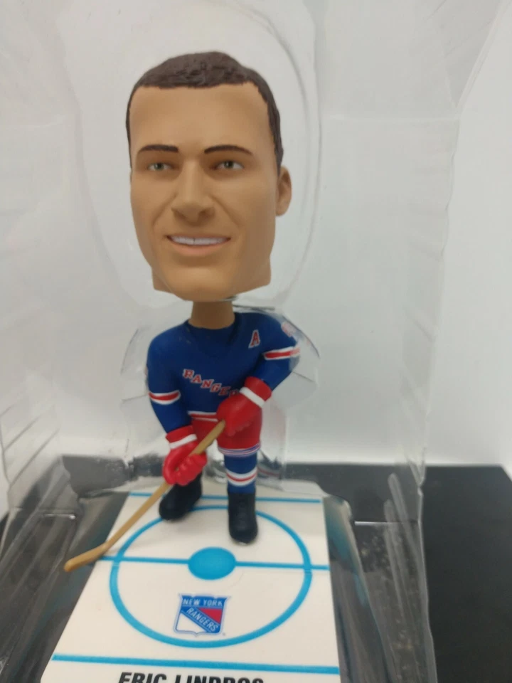 ERIC LINDROS Bobblehead 2001-02 UD NHL Play Makers Nuevo Foto 2 de 4