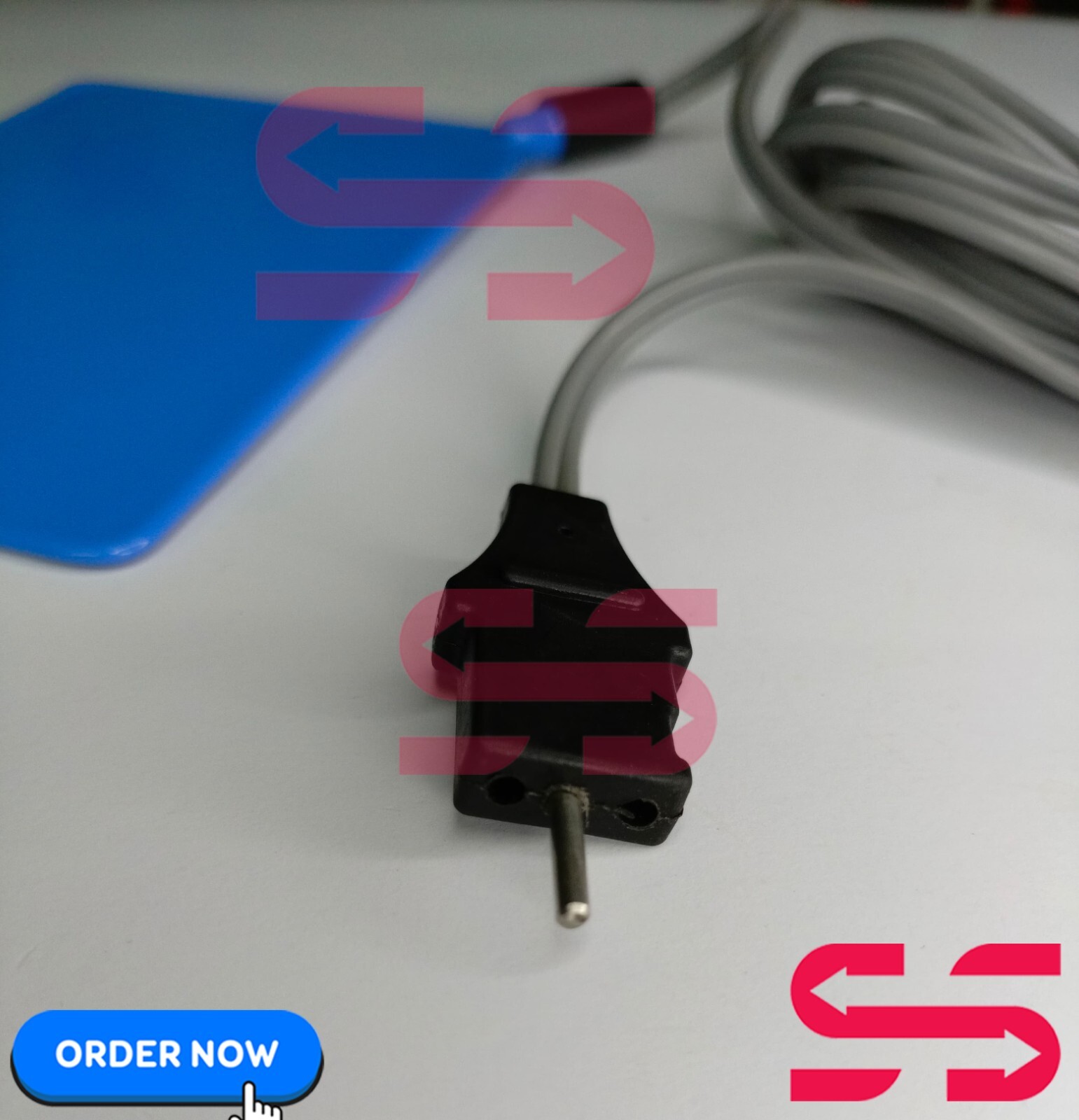 Ellman Surgitron H4 Grounding Patient Plate Reusable - Valley Lab Connector CE