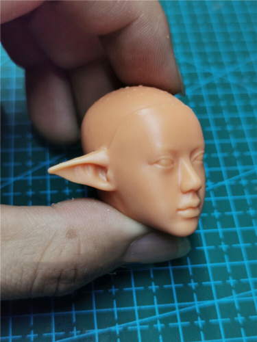 1/18 Elf Beauty Archer Head Sculpt Carved Fit 3.75inch Female Action Figure Doll - Picture 2 of 5