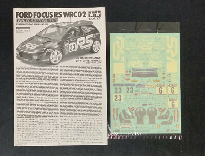 o*9様 TAMIYA FORD FOCUS RS WRC02 1/10TL-0 TAMIYA Plastic Model Kit Ford Focus RS WRC 02 1/24 Japan | eBay