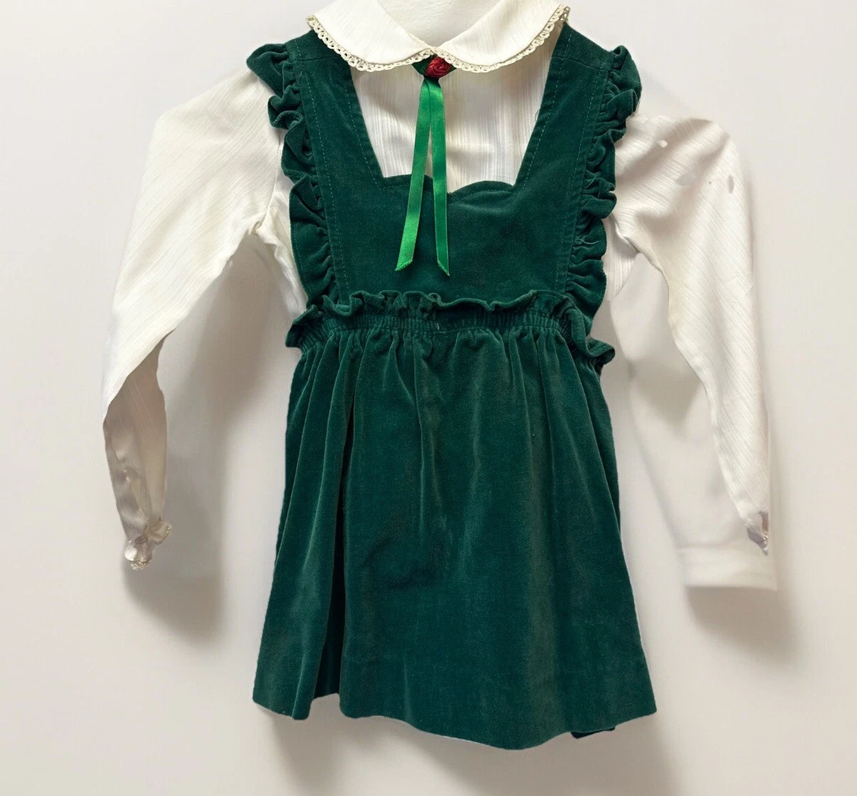 Green Vintage Dresses for Girls 4T Size for sale | eBay