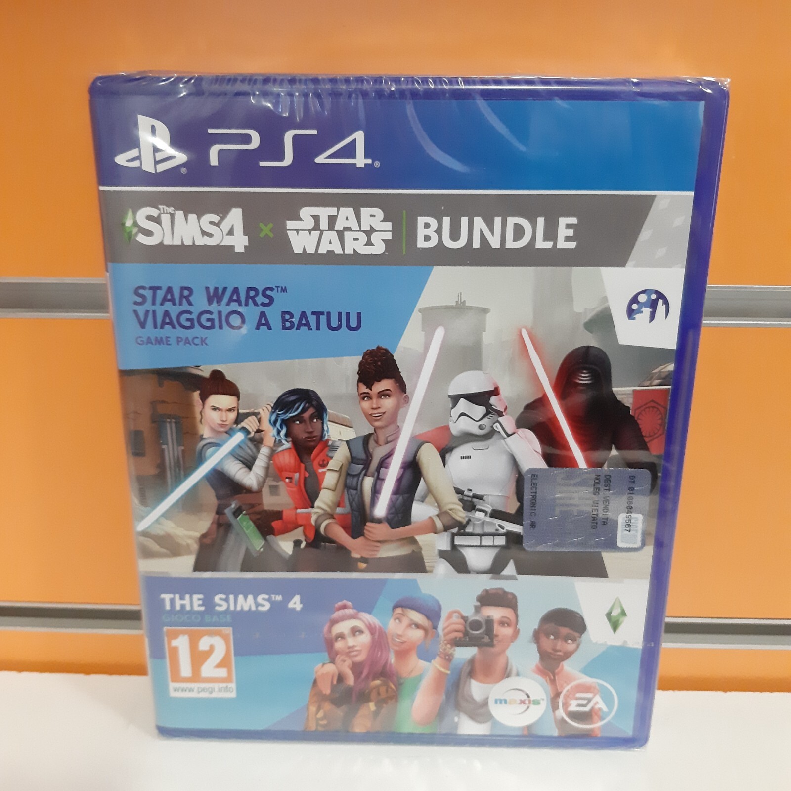 The Sims 4 bundle Star Wars: Viaggio a Batuu PS4 NUOVO ITA