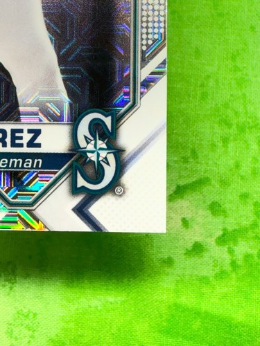 Milkar Perez (RC) - 2021 Bowman Chrome Prospects #BCP-215 Seattle Mariners - Bild 3 von 11