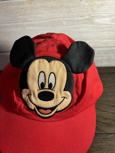 Vintage Disney Mickey Mouse Toddler Baseball Hat Kids Cap - Picture 2 of 5