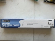 Krowne Work Range Faucet 13-225L Medium Duty W/ 17” Sprout NEW!!