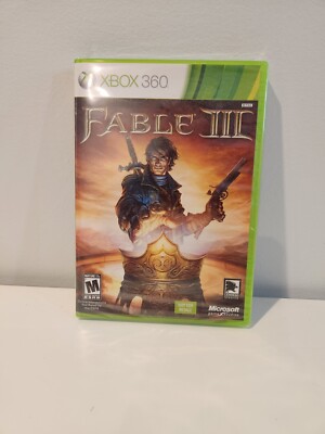 Fable III (Microsoft Xbox 360, 2010) New Sealed