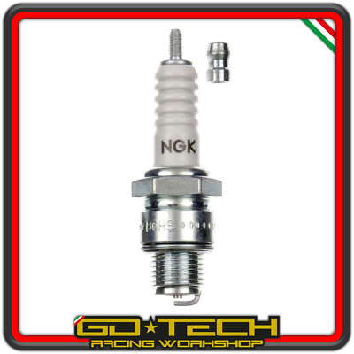 CANDELA NGK BR6HS SB 2 PEZZI 708.45.93 PIAGGIO 125 Per Vespa - Foto 9