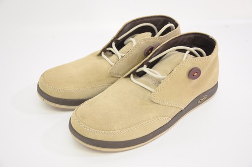 New CHACO Incense Belle Beige Brown Suede Chukka Ankle Boots Shoes Size 6.5