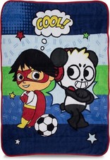 Ryan's World "Red Titan and Panda" Kids 46" x 60" Throw Blanket-AB07NQN5JQX4