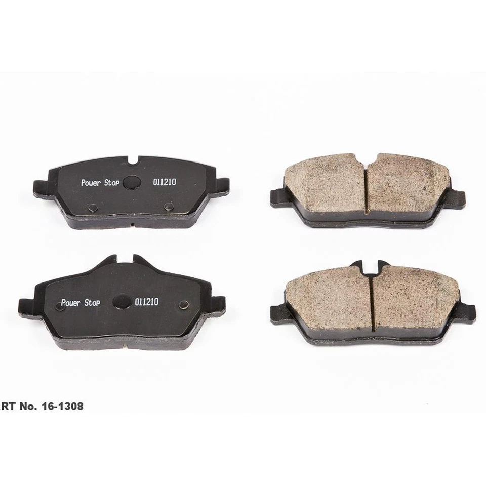 Juego de 2 pastillas de freno de disco delanteras traseras Power Stop para Mini Cooper 2007 2008 2009-2015 Foto 2 de 3