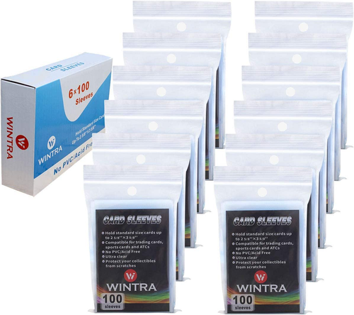 1200 Ultra Clear Penny Sleeves for Baseball & Trading Card Protection - Picture 8 of 11