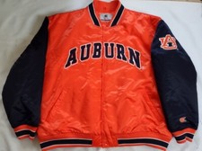 VINTAGE RARE  COLOSSEUM THE ORIGINAL AUBURN TIGERS SATIN JACKET SIZE XL
