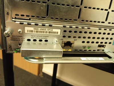 Cisco NME-VMSS-HP32 V01 Video Management Storage System Network Module HP16