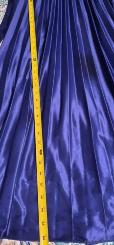 City Chic Blue Satin Beaded Bodice Strapless Dress Gown XL 22 prom wedding - Picture 13 of 15