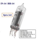 IN-14 IN14 Nixie Tubes for Clock / thermometer - used  USSR 6pcs./set.