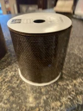 Vickerman Brown Ribbon 4” X 10 Yards 