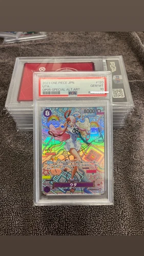 PSA 10 UTA OP02-120 SEC OP05-SP ALT ART ONE PIECE CARD JAPANESE