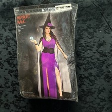 Midnight Magic Witch Costume Fun World Size Small Medium 2-8