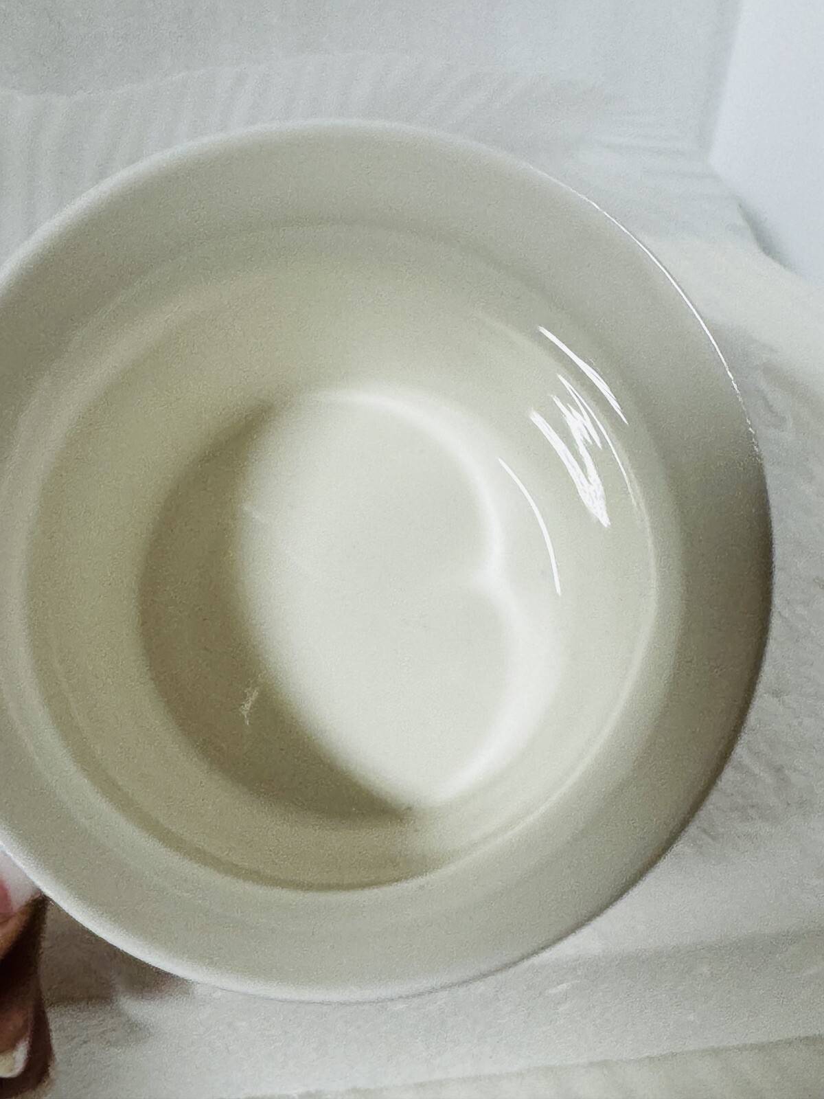 GRACE'S TEAWARE MUG White with Red & gold stripes Coffee Porcelain New 14oz