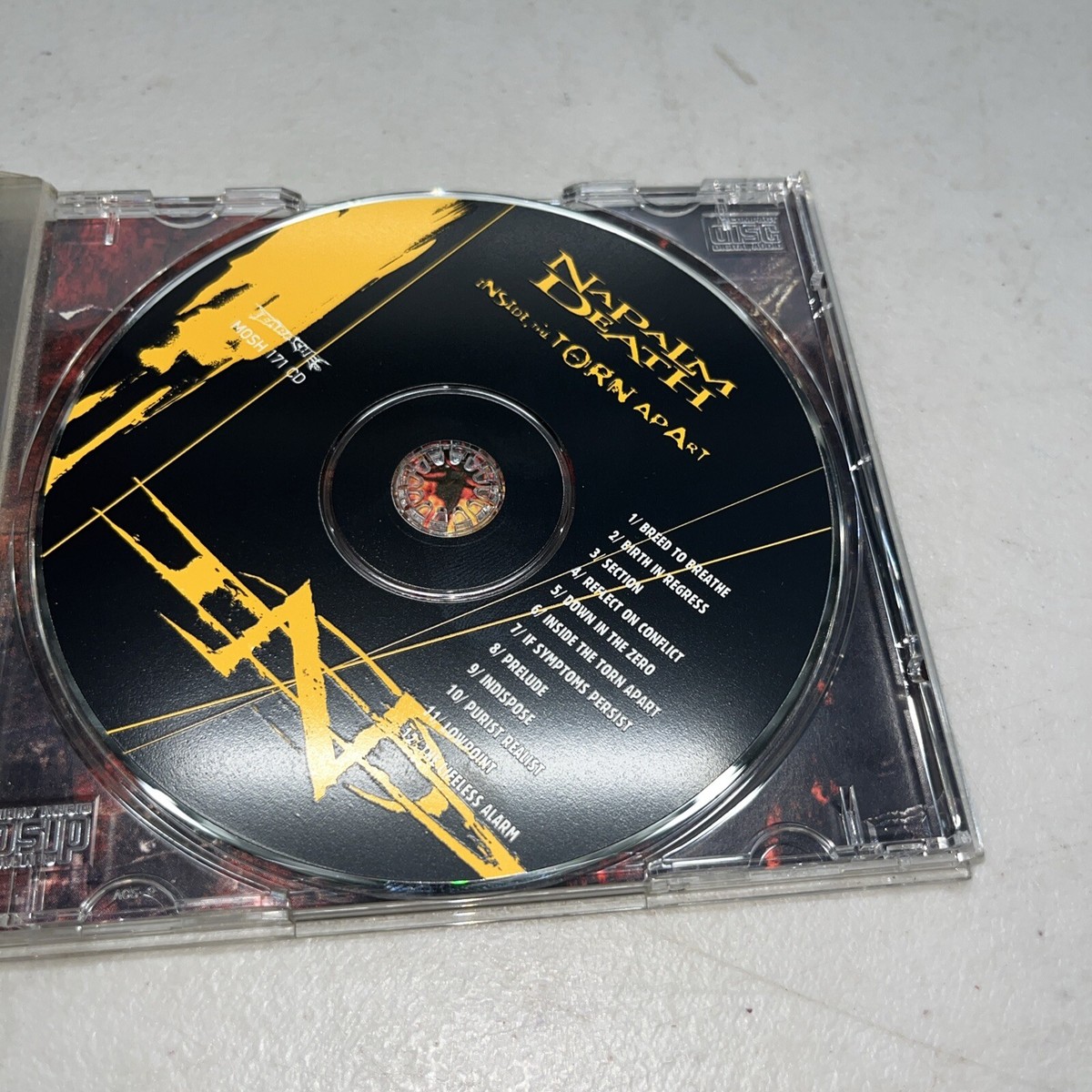 洋楽 Napalm Death Inside the Torn Apart CD Ni01MzcwLmpwZWc.jpeg