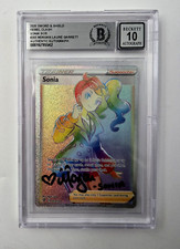 Sonia Signed Pokemon Card Trainer Morgan Laure Autograph Beckett COA 542